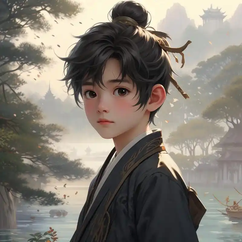 96古风小男孩头像合集96 探索古风韵味,一组小男孩头像等你来挑
