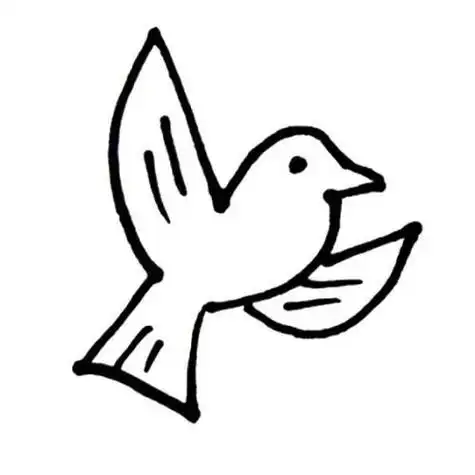 简单的小鸟简笔画幼儿鸟头简笔画 简笔画图片大全鸟简笔画颜的 简笔画