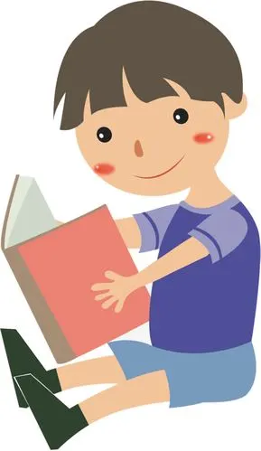 在看书的小男孩素材图片设计元素素材免费下载(图片编号:8888204)-六