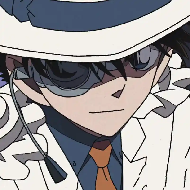 怪盗基德头像,不要管那个混进来的柯南 最近爱上名柯了 基德 你,是我