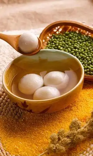 美味的汤圆,高清图片,手机锁屏桌面-壁纸族