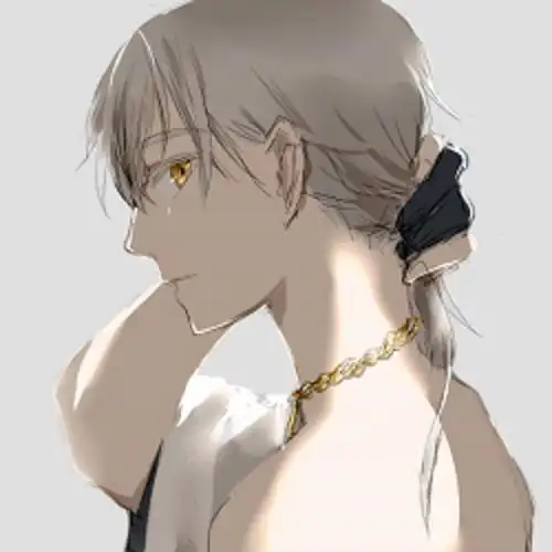 插画动漫二次元男生头像