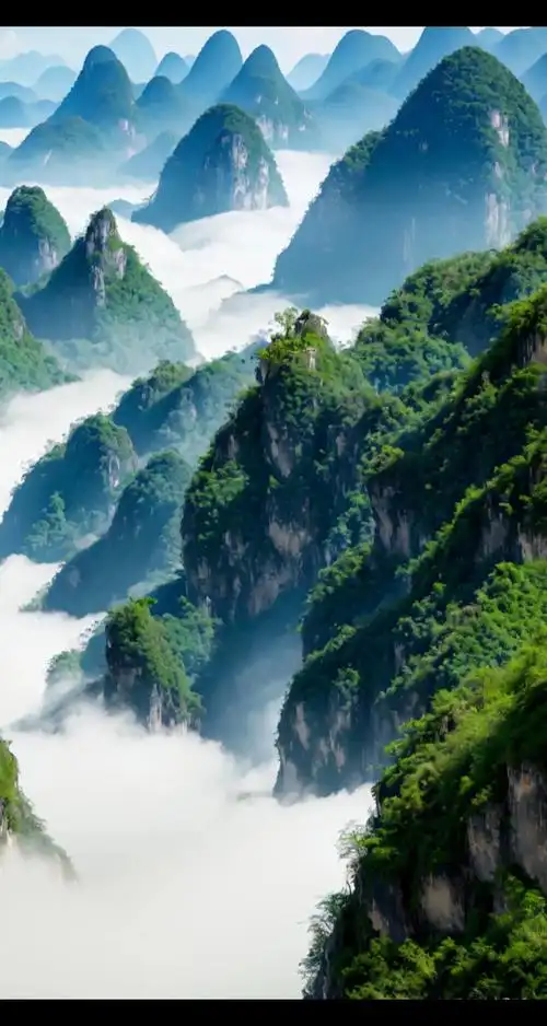 山清水秀,秀丽山河#旅行推荐官 #人间仙境美如画 #风景 # - 抖音