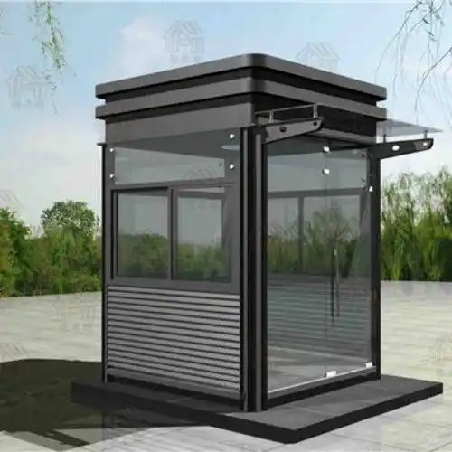 成品小区保安岗亭漳州云霄定做保安岗亭定制工厂