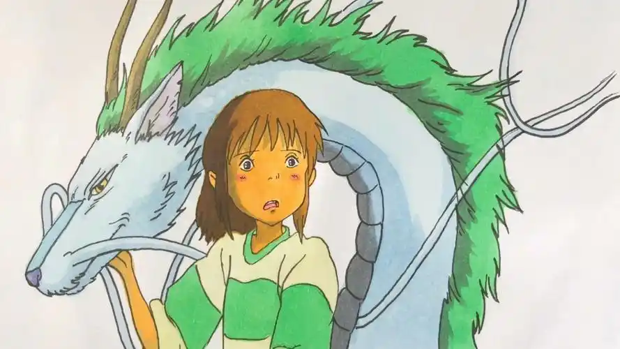 千与千寻马克笔画