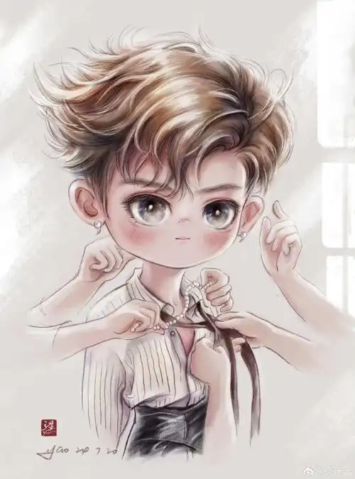 任嘉伦超话好喜欢这个嘉人宝宝的画风,好可爱呀#任嘉伦#@任嘉伦allen