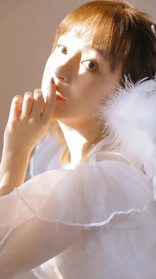 白纱唯美女生手机壁纸