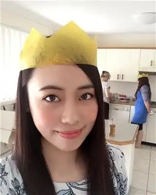 25岁的中国留学生冷梦梅