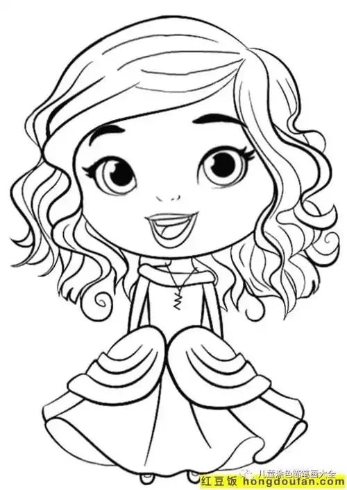 超萌超简单卡通女孩画法,超萌超简单卡通女孩画法可爱(109张超极简案