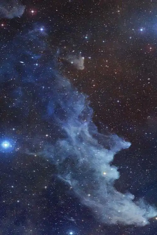 唯美蓝色星空高清手机壁纸图片