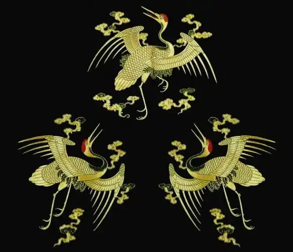 中国传统民间刺绣纹案艺术