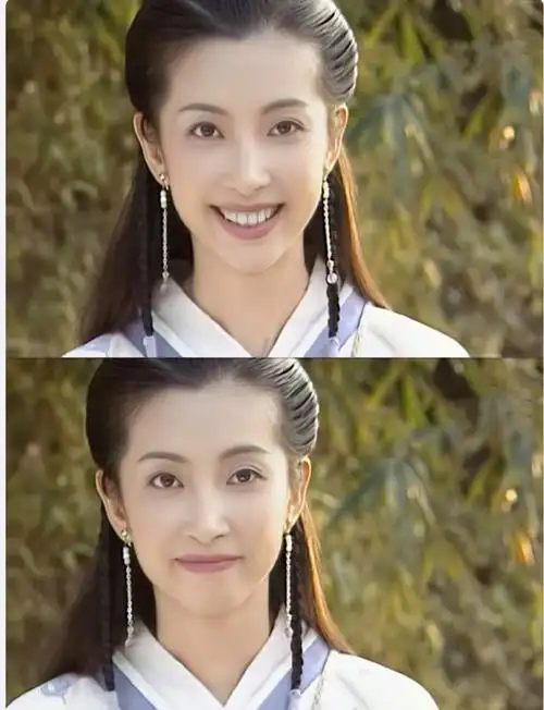 51岁李冰冰陪父母逛张家界:扎马尾发量惊人,像30岁少女