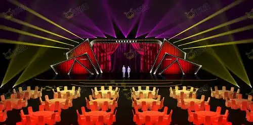 百老汇年会舞台舞美