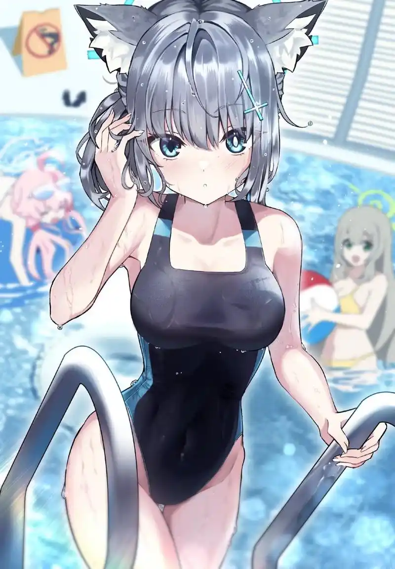 夏天最美的风景是什么?当然是泳池和死库水泳装了[期待]