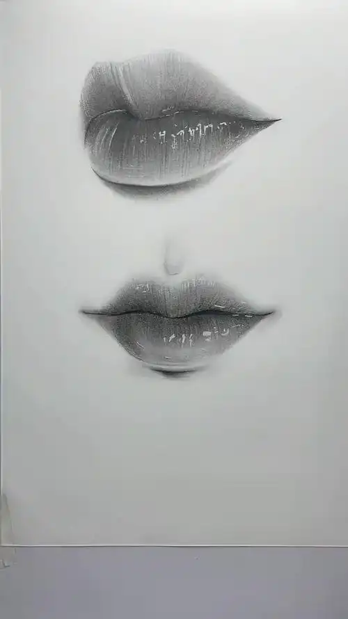 你喜欢哪一个嘴巴呢美妆素描嘴巴