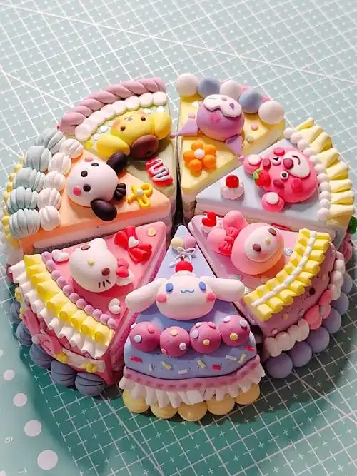 粘土手工"好吃的"根本停不下来!收藏和孩子一起做吧#超轻粘土