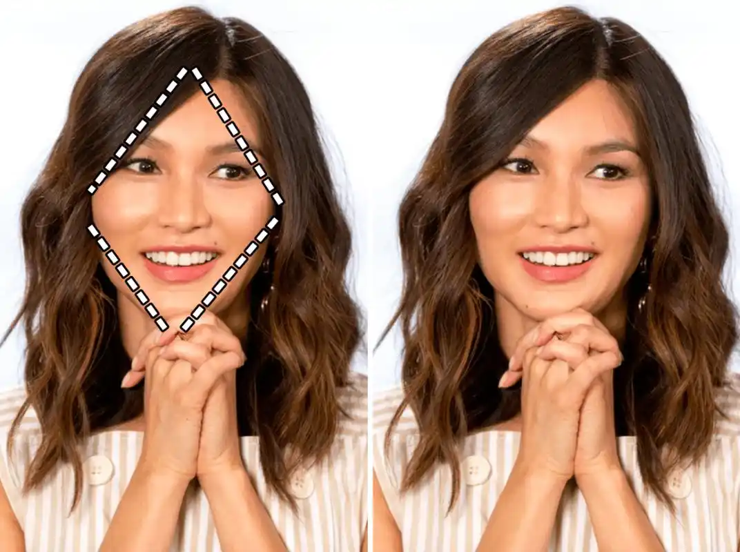4种菱形脸的变美思路