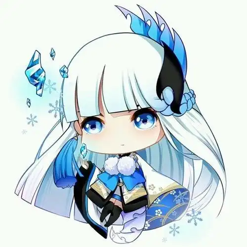 水瓶座q版图片,画水瓶座女生萌图图片