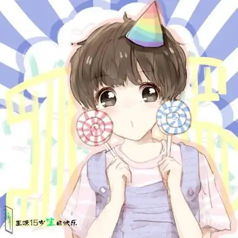 王源动漫头像可爱