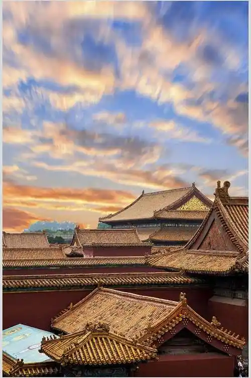 中国风古建筑景观摄影图片