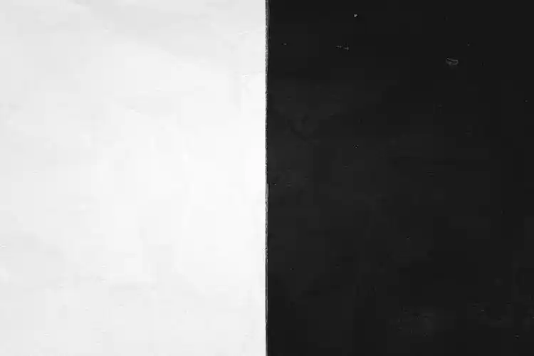 抽象几何立方体的黑白背景