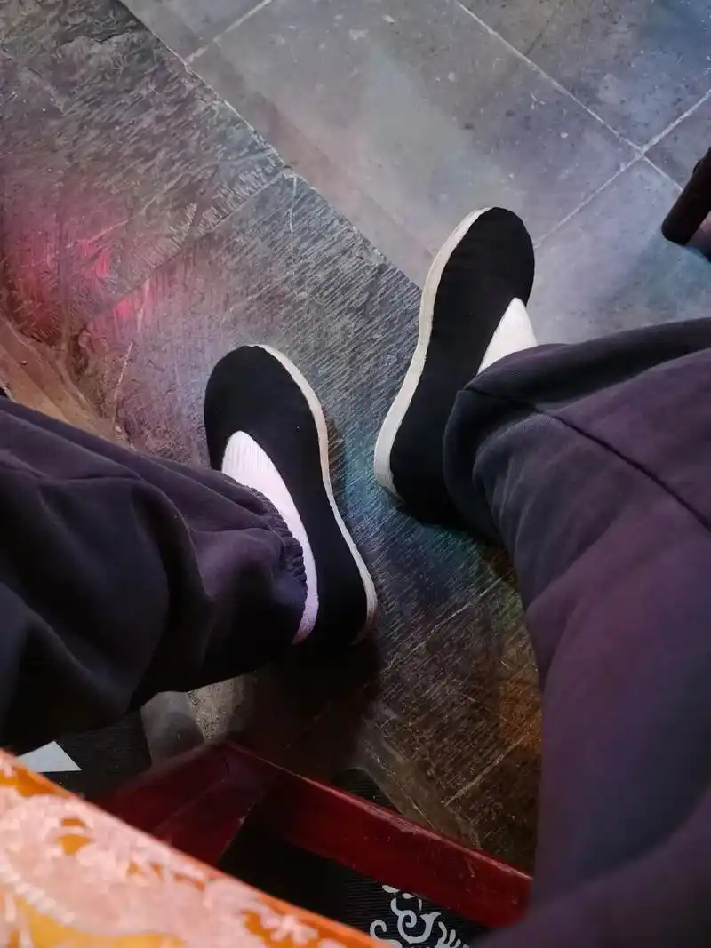 今日份圆口合集#无处安放的小jio #圆口布鞋 #老北京布鞋 - 抖音