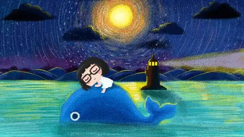 手绘素描hello菜菜可爱卡通壁纸