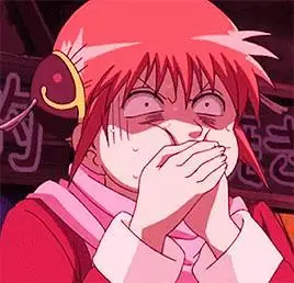 神乐坂惠银魂捂嘴激动动漫痛苦gif动图_动态图_表情包下载_soogif