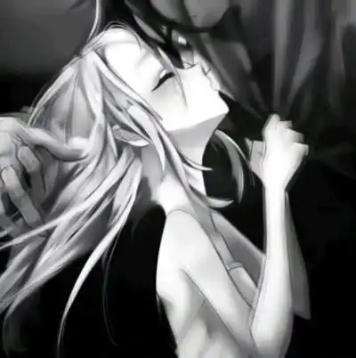 女头像黑暗动漫情侣头像