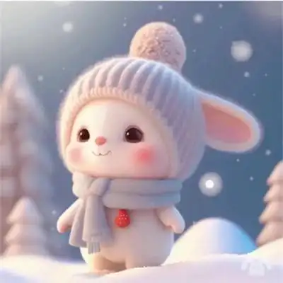 2023最新呆萌可爱的小兔子头像