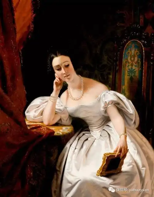 油画人物欣赏——克劳德·迪布夫