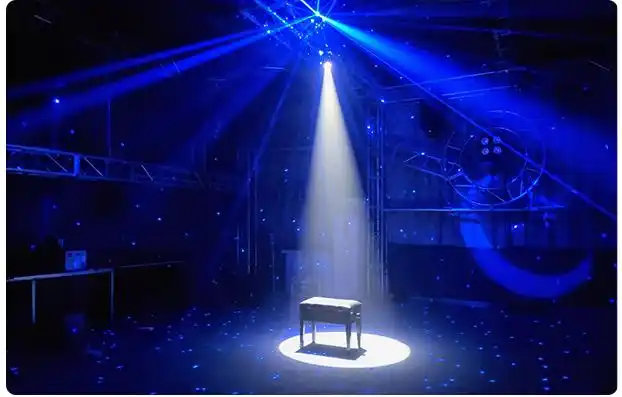 智能led成像灯 舞蹈室射灯光 直播灯光led投光灯迷你led追光灯