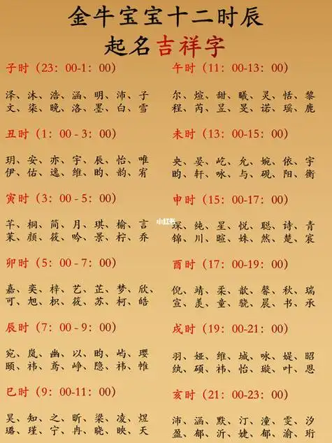 出生时辰看命运和性格十二时辰出生命运