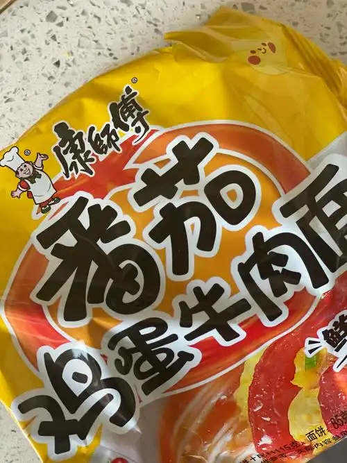 测评康师傅番茄鸡蛋牛肉面