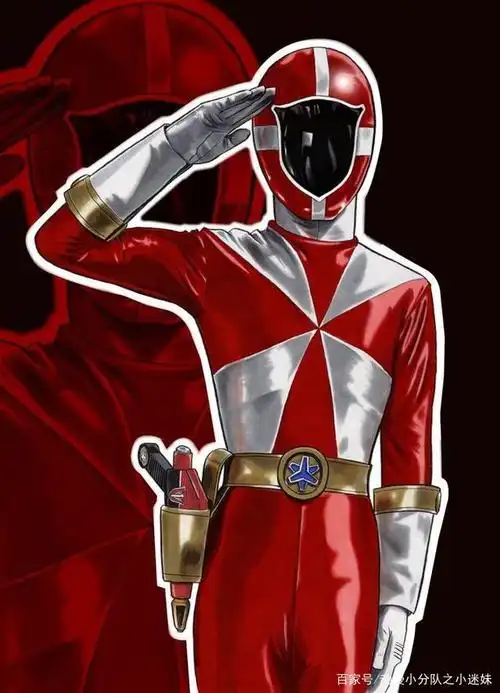 超级战队的八位红衣战士,大家能认出来几个