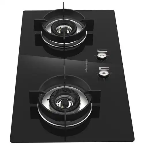 万和(vanward) jzy-cl06 黑色 钢化玻璃 多孔双喷直火