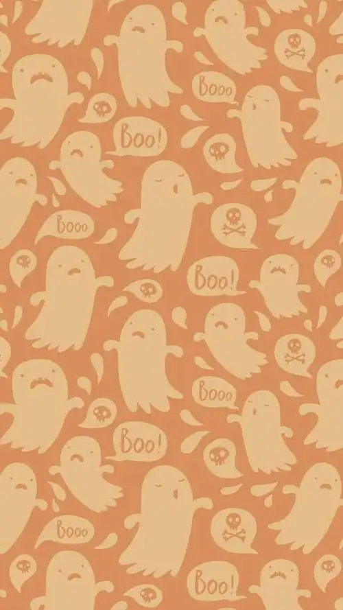 平铺 萌萌哒小幽灵 快乐的 壁纸 iphone 童心