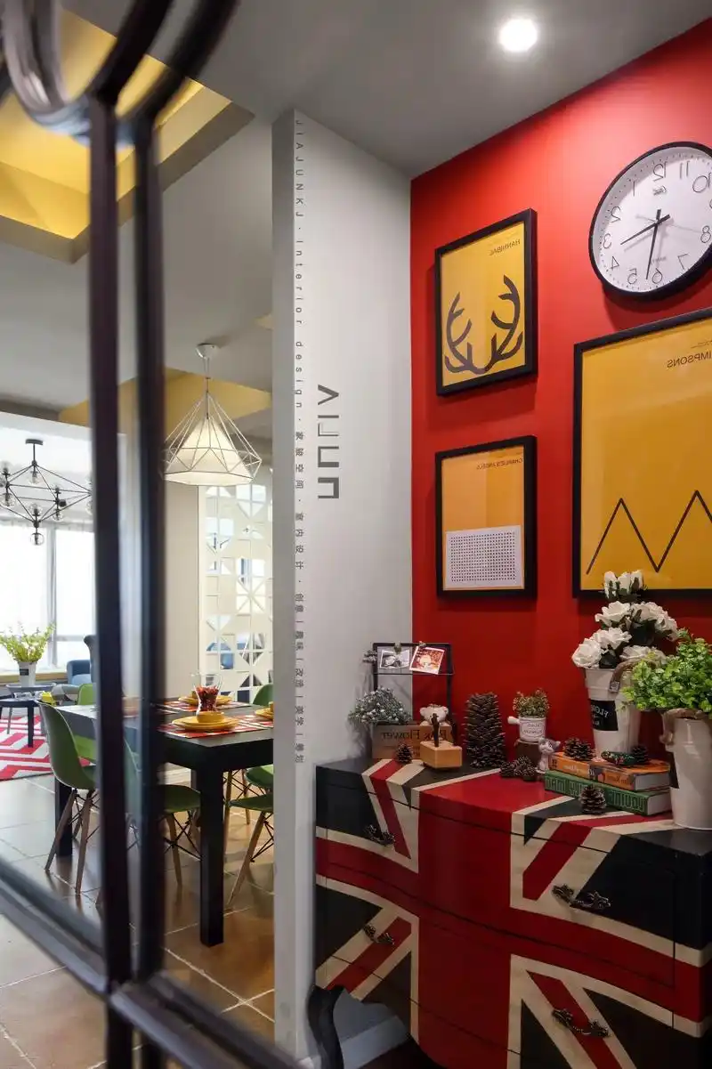 装修设计北欧混搭风格色调鲜艳配色技巧