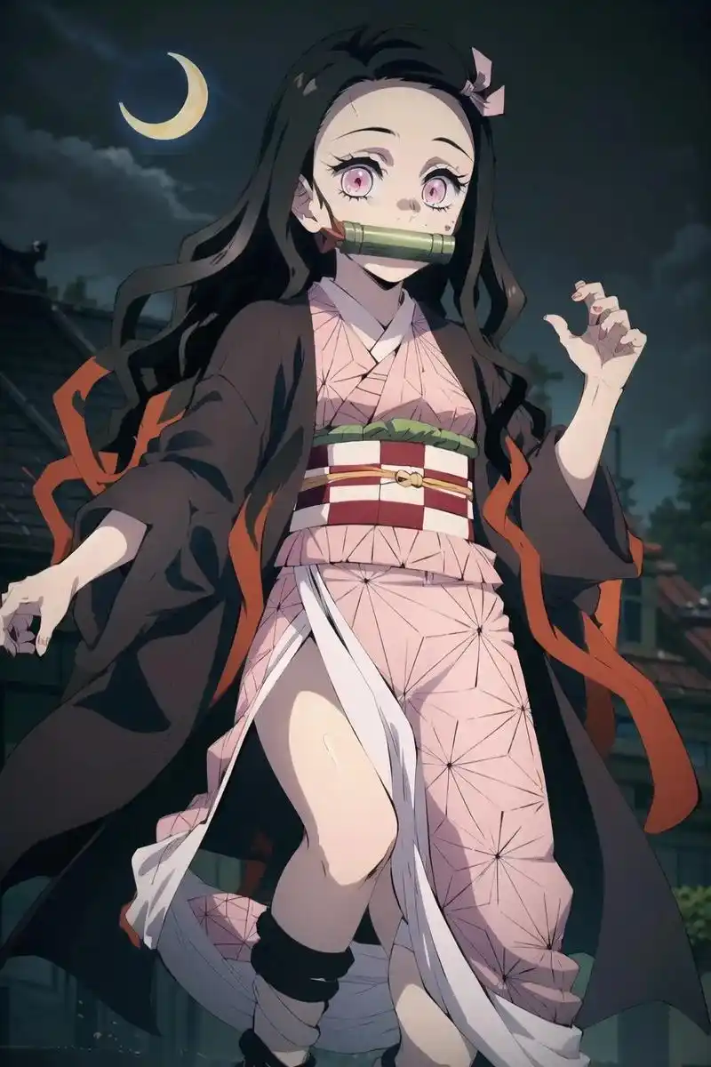 鬼灭之刃 #祢豆子 #壁纸 - 抖音