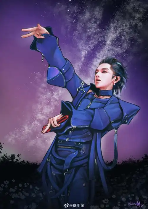 为华晨宇演唱会南京站手绘海报##一起来看演唱会