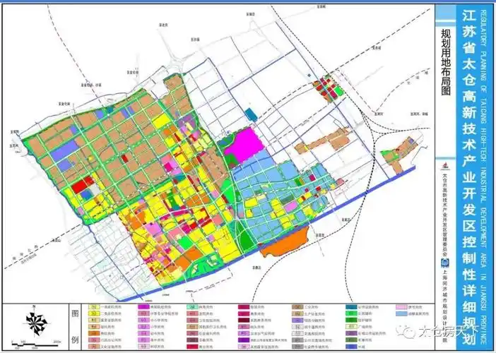 太仓高新区控规开始批前公示向东至沪通铁路处