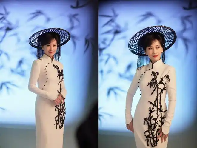 赵雅芝的颜值身材真是奶奶辈翘楚穿大红旗袍好惊艳不咋显老