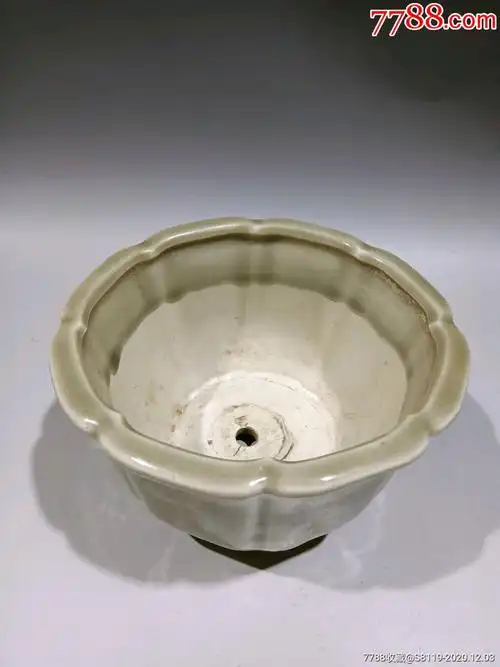 七八十年代汝瓷花盆