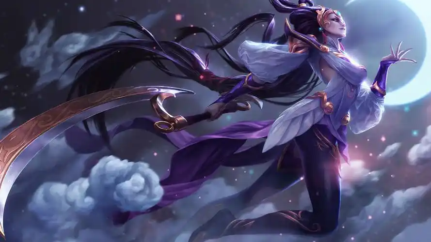 lol英雄联盟皎月女神高清桌面壁纸图片