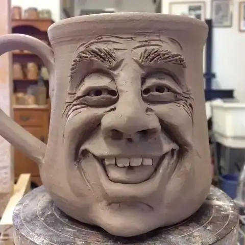 疯狂的泥巴做成雕塑这么可爱厉害了我的大神