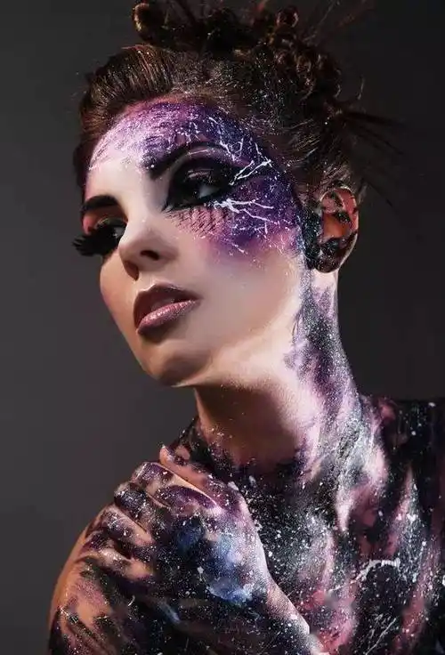 创意妆面超级惊艳,化妆师都惊呆了!_造型_教程_技巧