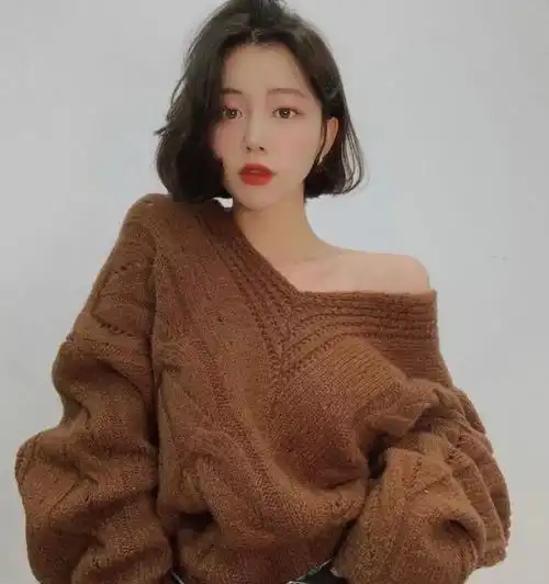 2020韩式短发气垫造型烫这款"韩式短发气垫造型烫"发型,十分显洋气又