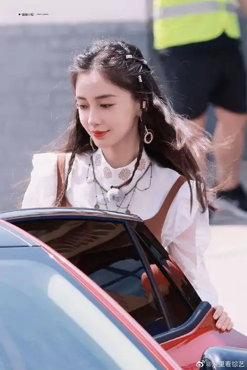 angelababy奔跑吧西域公主造型##奔跑吧