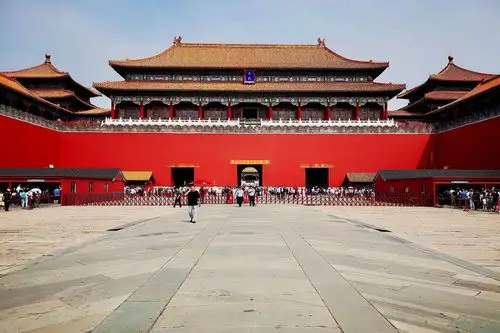 走上北京紫禁城
