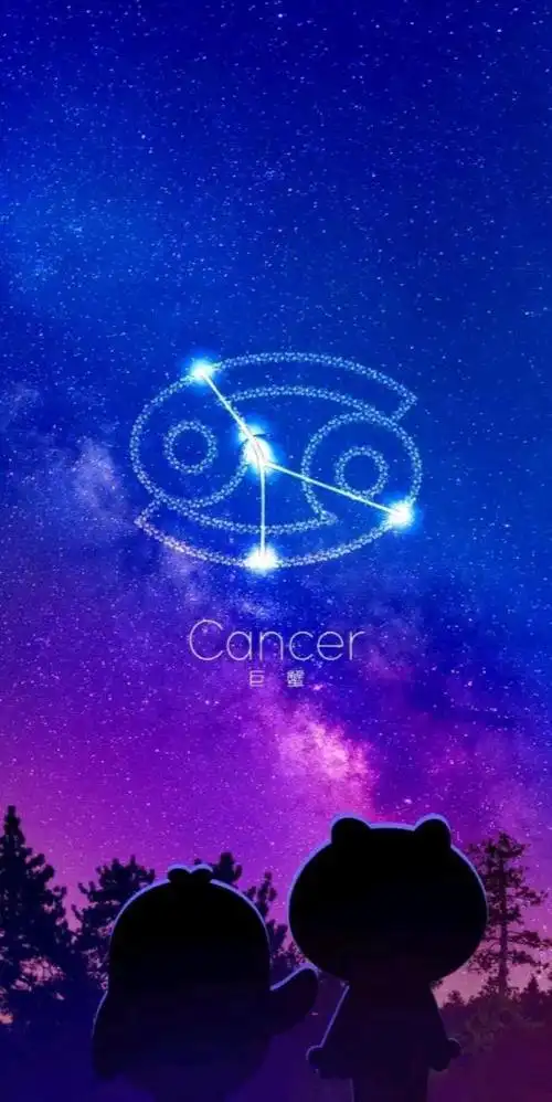 十二星座星空图梦幻